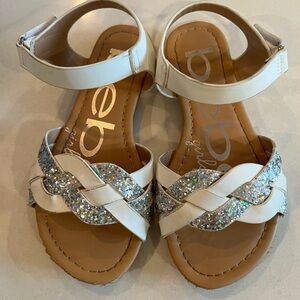 Bebe girls size 13 sandals